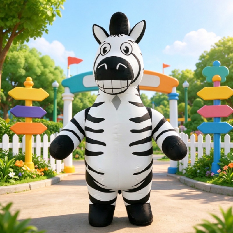 Funny Zebra Inflatable Mascot  - đánh giá và giá Costumes