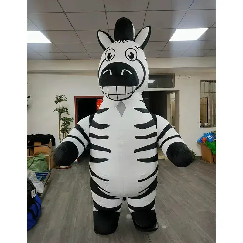 Inflatable Zebra Mascot Costum - đánh giá và giá Costumes