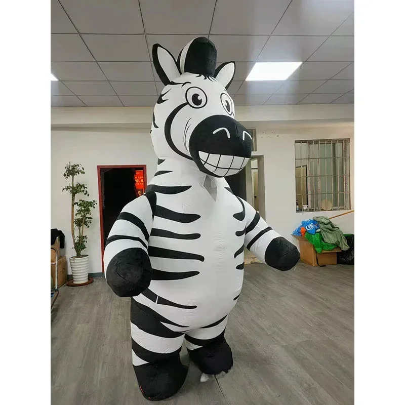 Inflatable Zebra Mascot Costum - đánh giá và giá Costumes