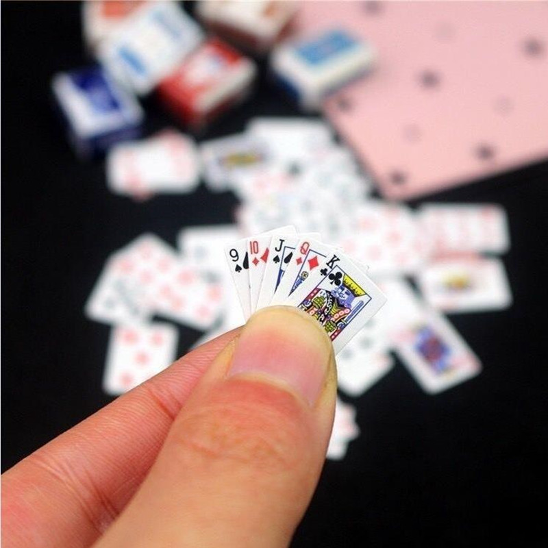 1 Set Mini Poker Playing Cards - đánh giá và giá Prank Toys