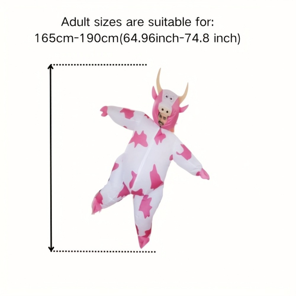 Funny Inflatable Pink Cow Cost - đánh giá và giá Costumes