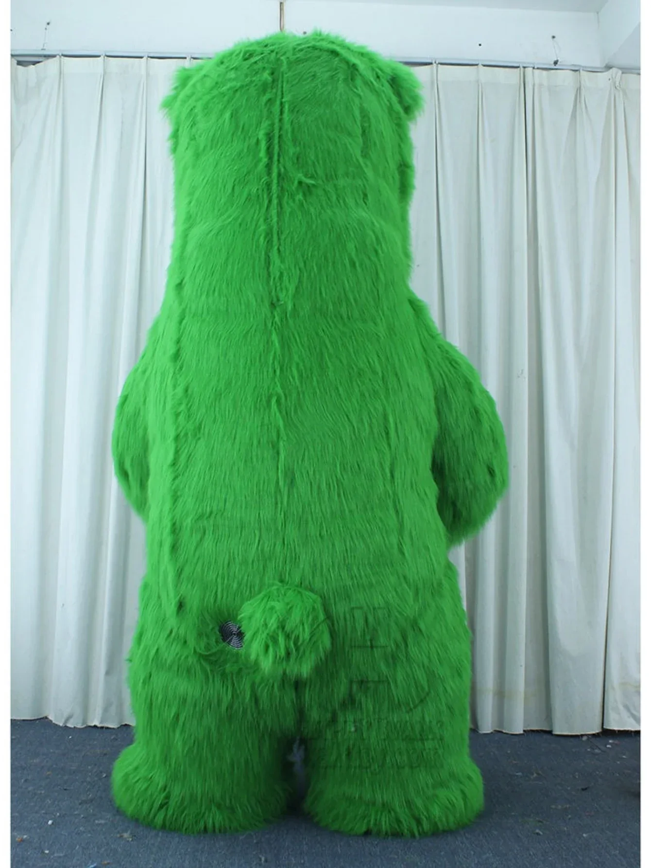 Furry Green Bear Inflatable Ma - đánh giá và giá Costumes