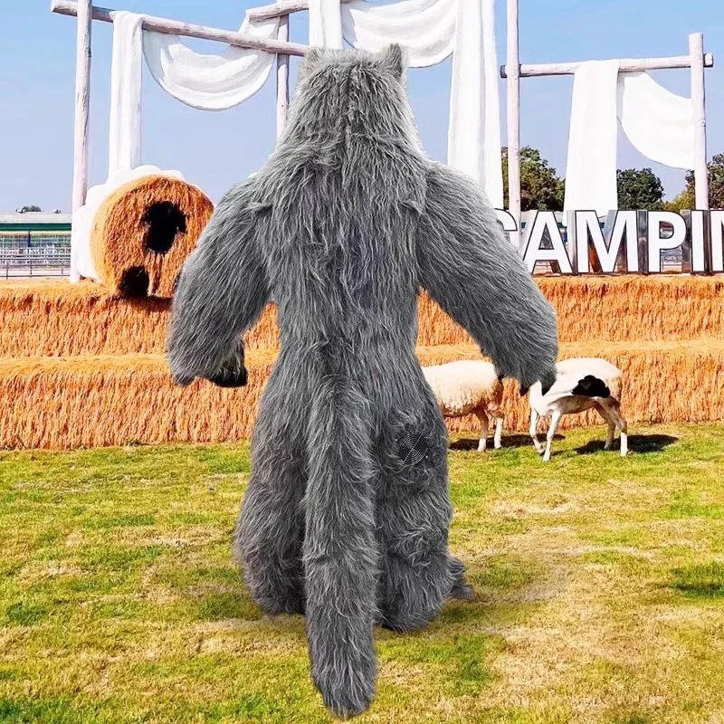 Giant Inflatable Grey Wolf Mas - đánh giá và giá Costumes