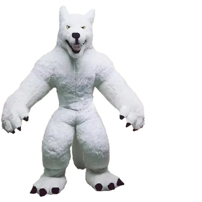 Giant Inflatable Grey Wolf Mas - đánh giá và giá Costumes