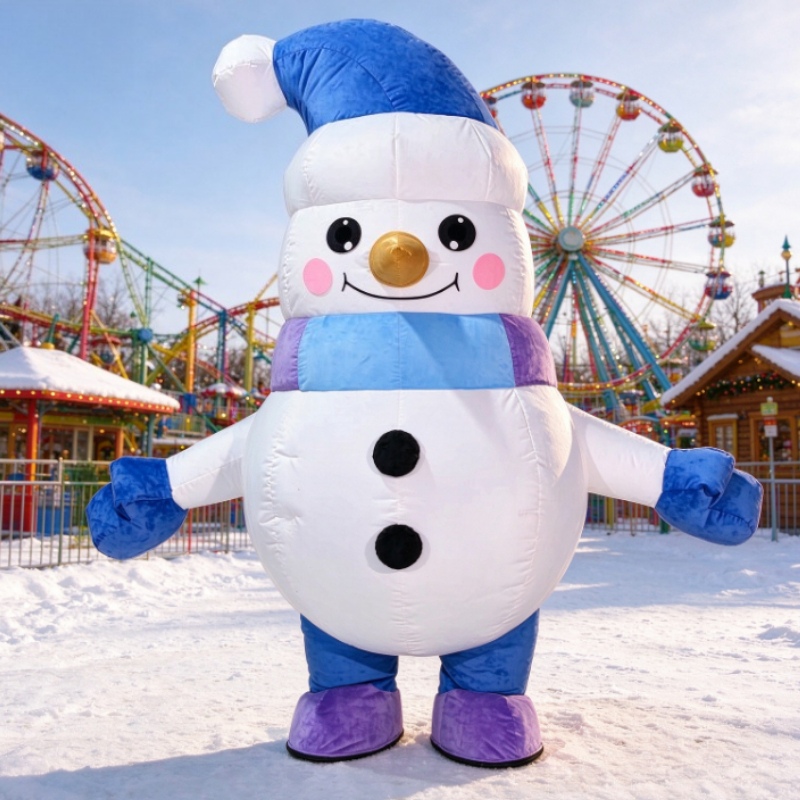 Christmas Snowman Inflatable M - đánh giá và giá Costumes