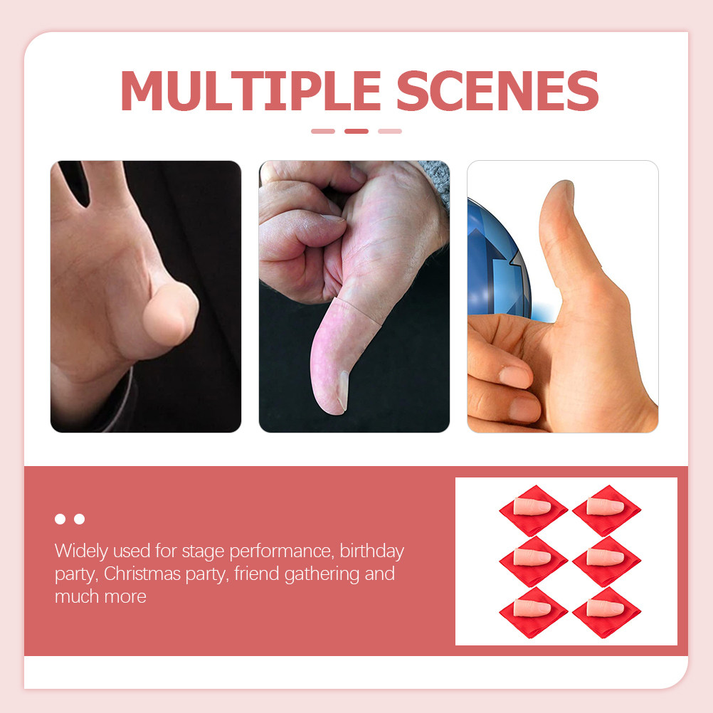 Disappearing Silk Magic Trick  - đánh giá và giá Thumb Tip Magic Trick Set