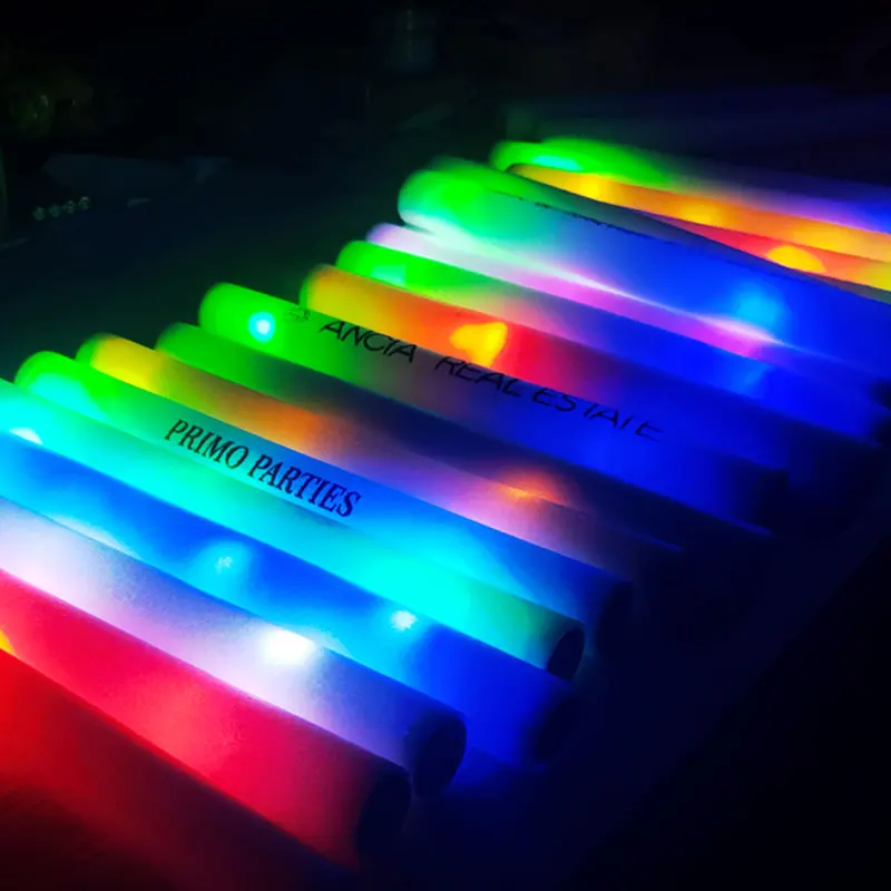 Customized LED Glow Sticks Lig - đánh giá và giá Flashing Led Foam Sticks Party