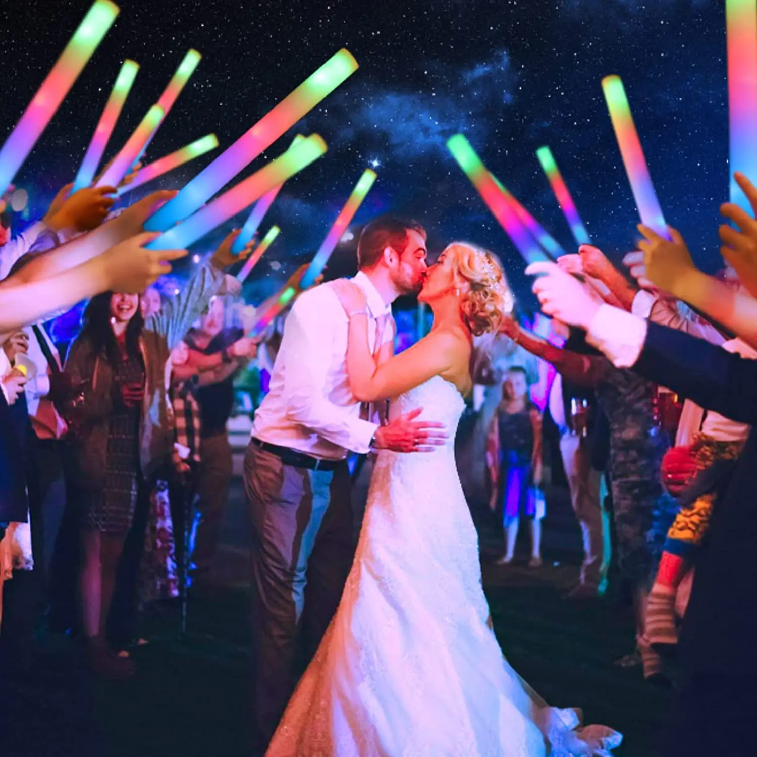 Customized LED Glow Sticks Lig - đánh giá và giá Flashing Led Foam Sticks Party