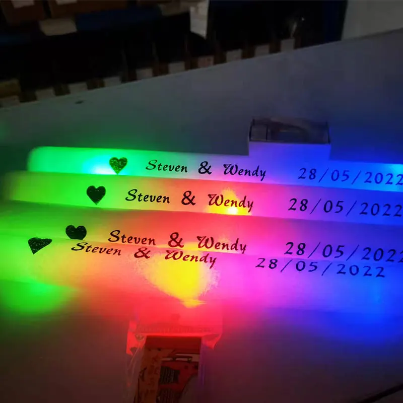 Customized LED Glow Sticks Lig - đánh giá và giá Flashing Led Foam Sticks Party