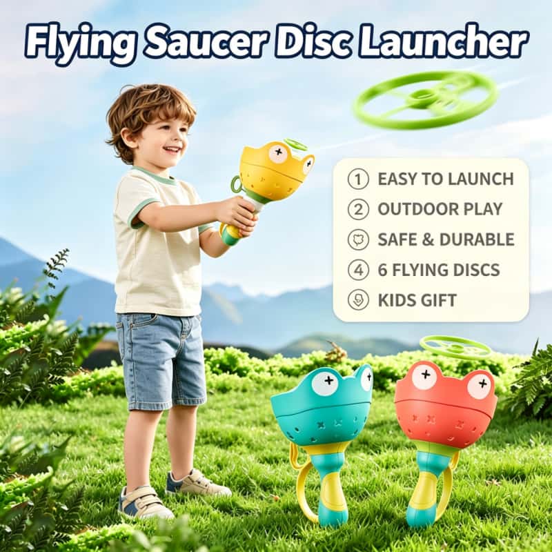 Flying Saucer Disc Launcher Ki - đánh giá và giá Novelty Gifts