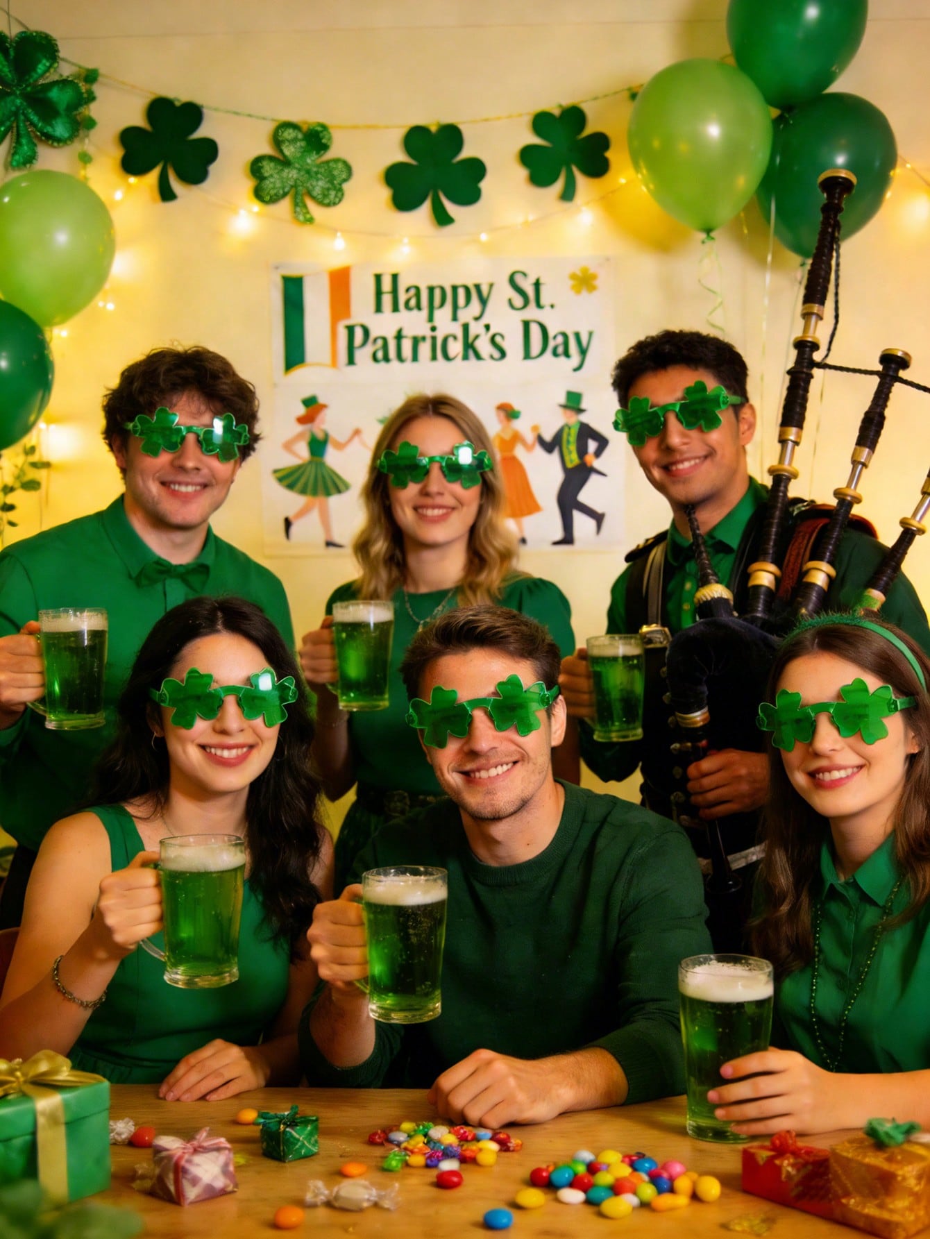 12/6/1 Pair St. Patrick's Day  - đánh giá và giá Party Supplies